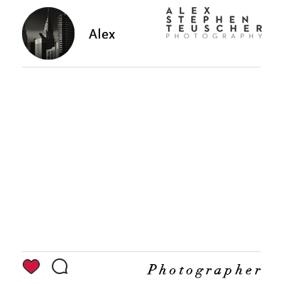 Alex - Photographe